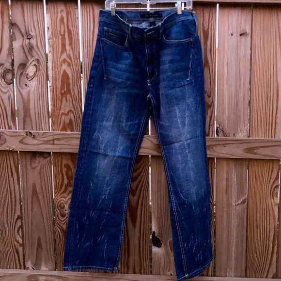 Sean John Jeans Men's Denim Blue Dark Wash Relaxed Denim 32 - Picture 3 of 10